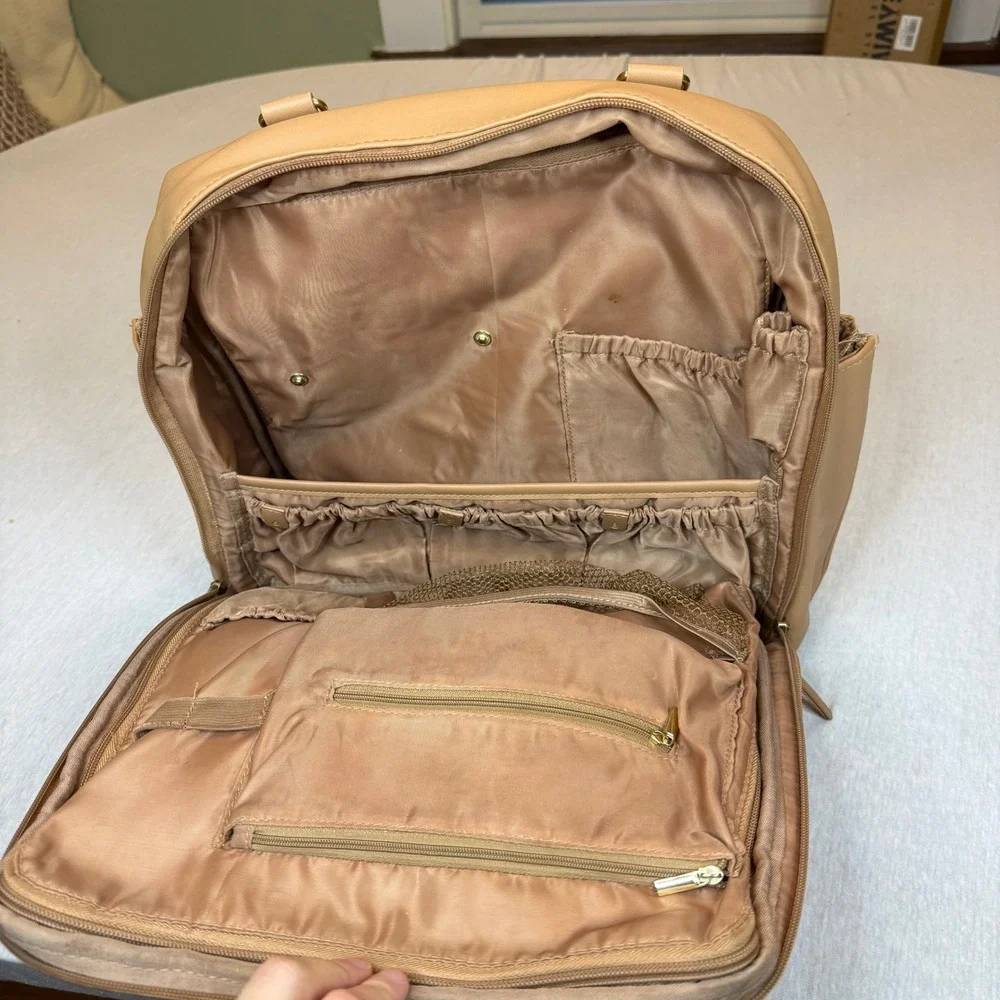 Ayla Diaper Bag - Tan